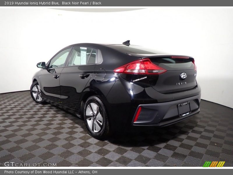 Black Noir Pearl / Black 2019 Hyundai Ioniq Hybrid Blue