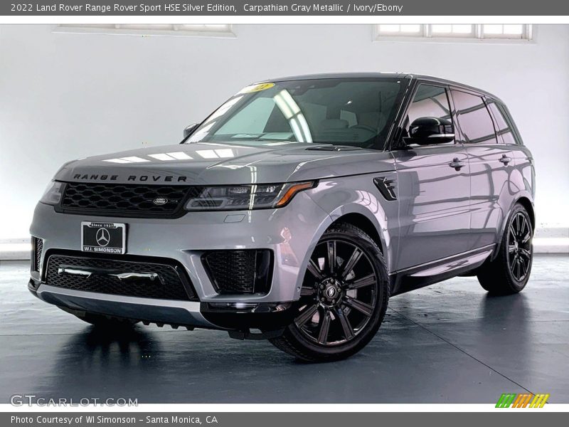 Carpathian Gray Metallic / Ivory/Ebony 2022 Land Rover Range Rover Sport HSE Silver Edition