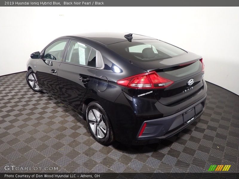 Black Noir Pearl / Black 2019 Hyundai Ioniq Hybrid Blue
