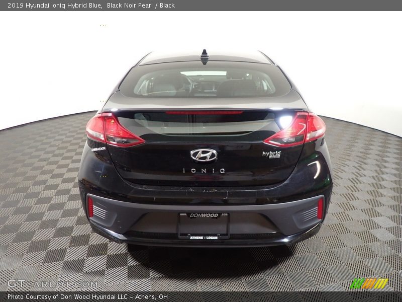 Black Noir Pearl / Black 2019 Hyundai Ioniq Hybrid Blue