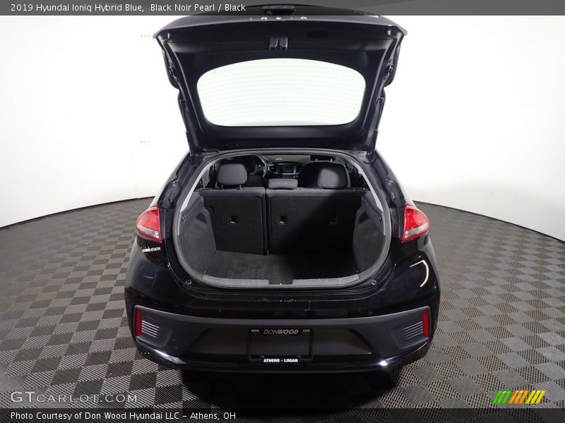Black Noir Pearl / Black 2019 Hyundai Ioniq Hybrid Blue