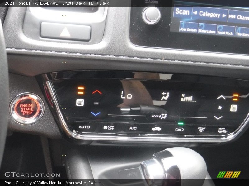Crystal Black Pearl / Black 2021 Honda HR-V EX-L AWD