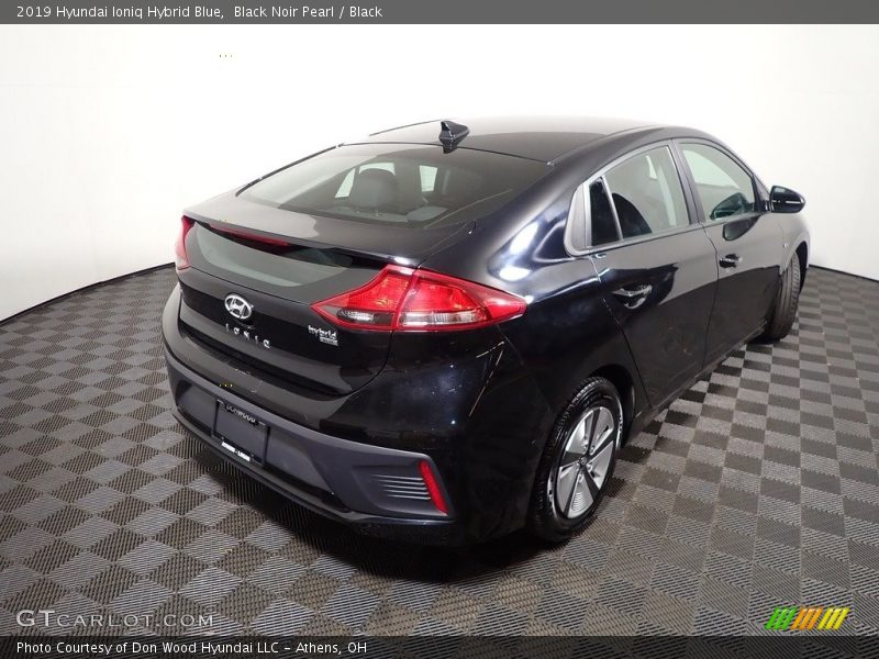 Black Noir Pearl / Black 2019 Hyundai Ioniq Hybrid Blue