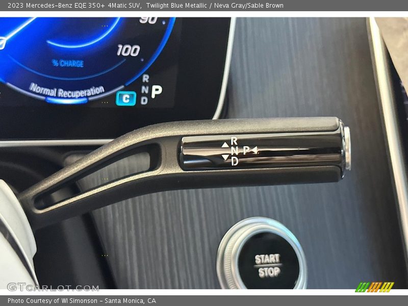  2023 EQE 350+ 4Matic SUV 1 Speed Automatic Shifter