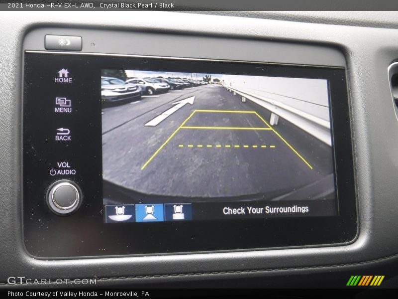 Crystal Black Pearl / Black 2021 Honda HR-V EX-L AWD