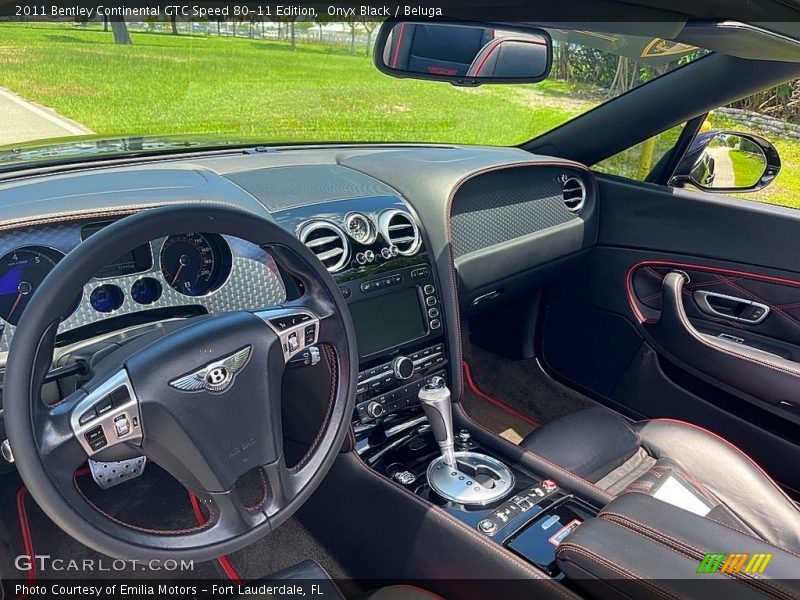 Dashboard of 2011 Continental GTC Speed 80-11 Edition