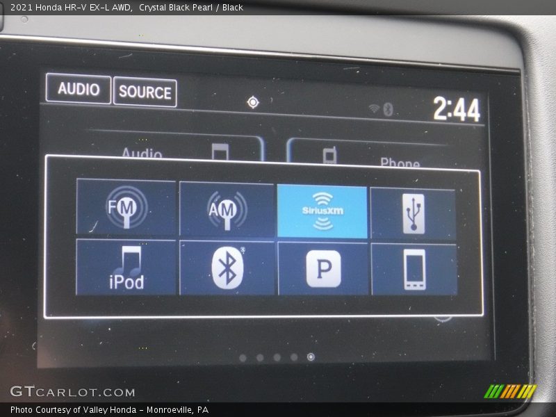 Crystal Black Pearl / Black 2021 Honda HR-V EX-L AWD