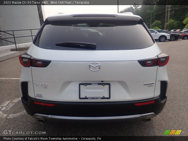 Wind Chill Pearl / Terracotta 2023 Mazda CX-50 Turbo AWD