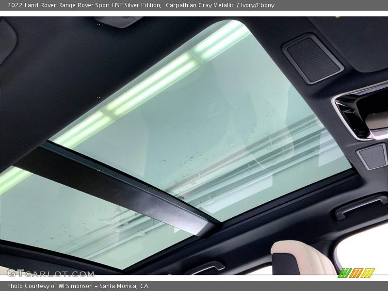 Carpathian Gray Metallic / Ivory/Ebony 2022 Land Rover Range Rover Sport HSE Silver Edition