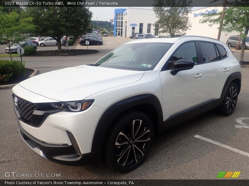 Front 3/4 View of 2023 CX-50 Turbo AWD