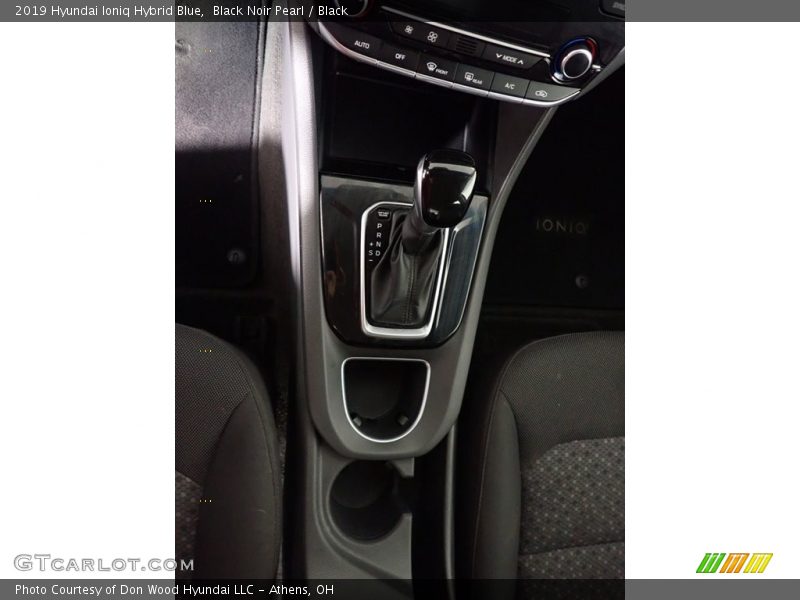 Black Noir Pearl / Black 2019 Hyundai Ioniq Hybrid Blue