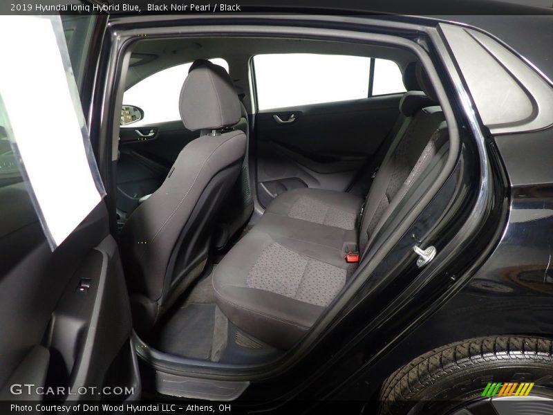 Black Noir Pearl / Black 2019 Hyundai Ioniq Hybrid Blue