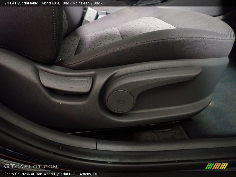Black Noir Pearl / Black 2019 Hyundai Ioniq Hybrid Blue