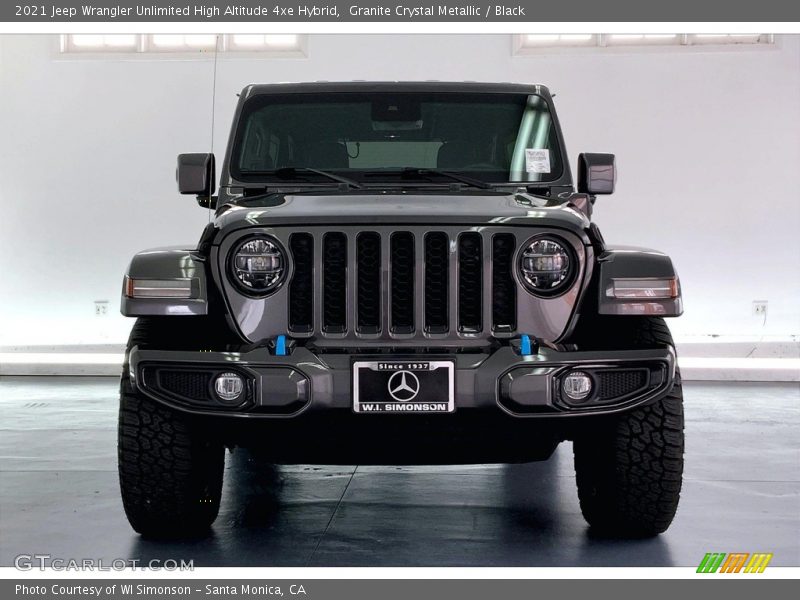 Granite Crystal Metallic / Black 2021 Jeep Wrangler Unlimited High Altitude 4xe Hybrid