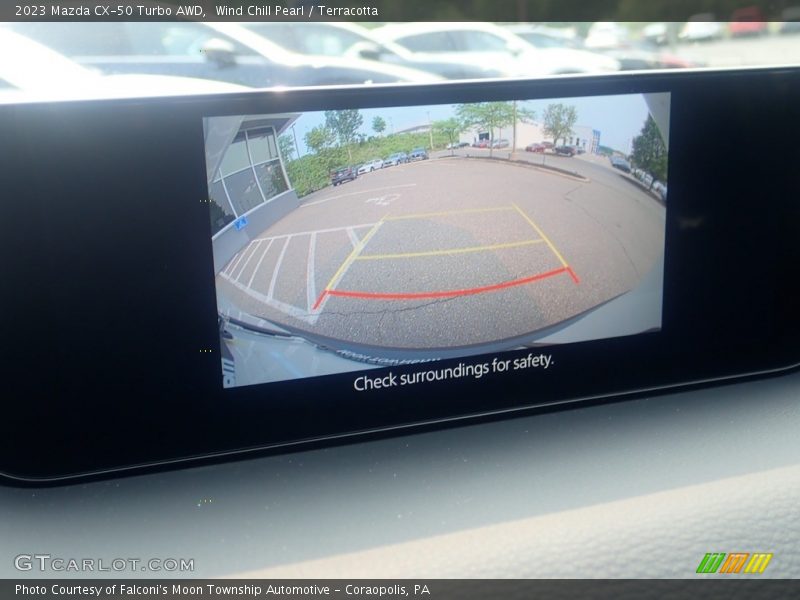 Wind Chill Pearl / Terracotta 2023 Mazda CX-50 Turbo AWD