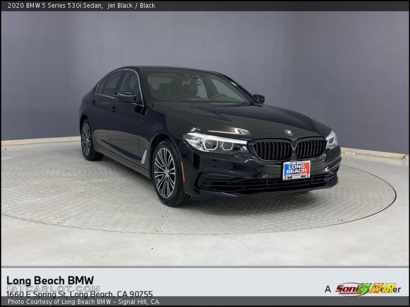 Jet Black / Black 2020 BMW 5 Series 530i Sedan