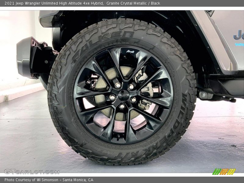  2021 Wrangler Unlimited High Altitude 4xe Hybrid Wheel