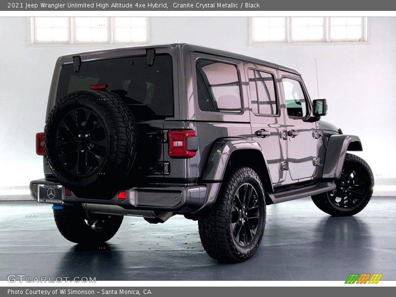 Granite Crystal Metallic / Black 2021 Jeep Wrangler Unlimited High Altitude 4xe Hybrid
