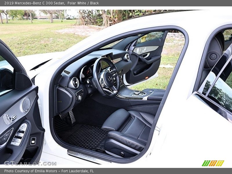 Front Seat of 2019 C 300 Sedan