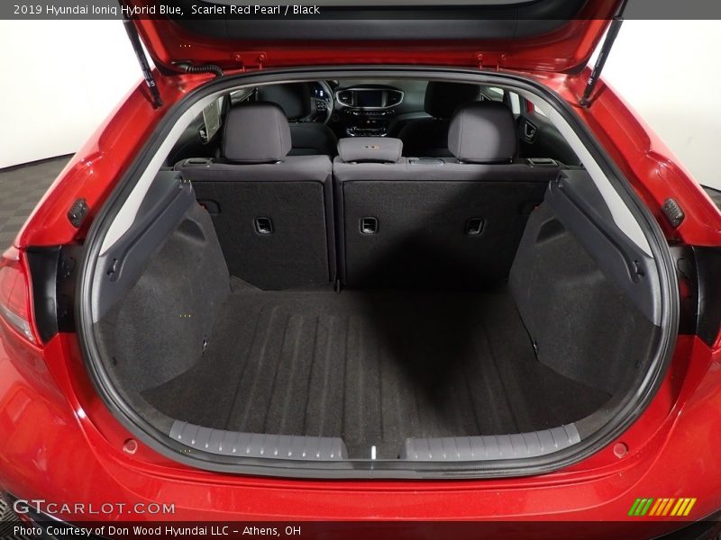 Scarlet Red Pearl / Black 2019 Hyundai Ioniq Hybrid Blue