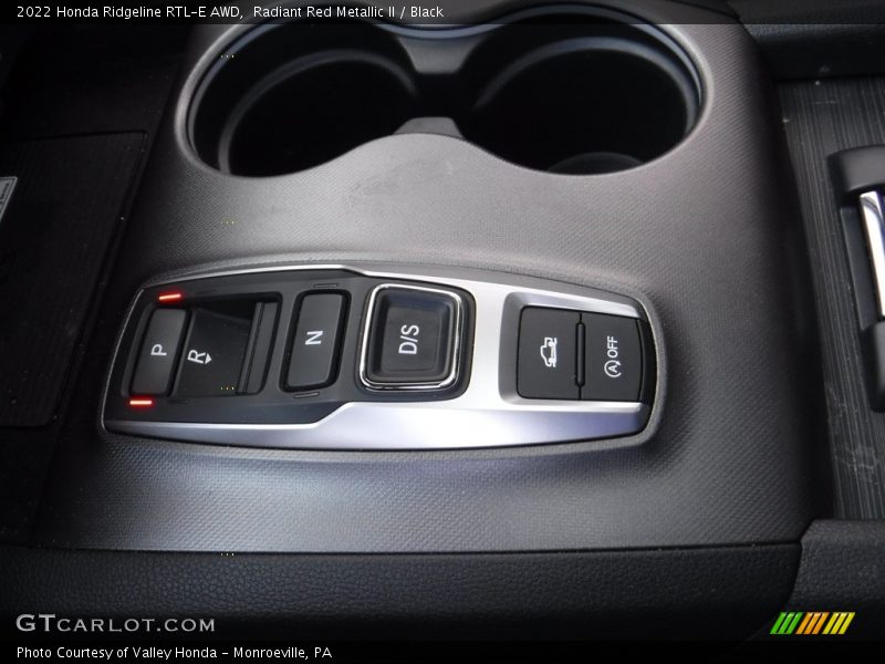  2022 Ridgeline RTL-E AWD 9 Speed Automatic Shifter