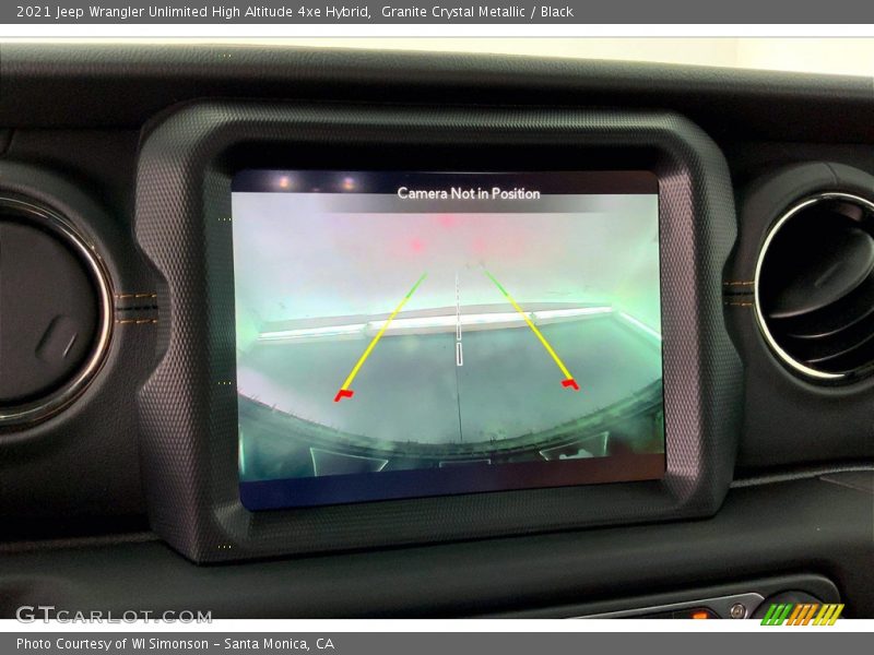 Controls of 2021 Wrangler Unlimited High Altitude 4xe Hybrid