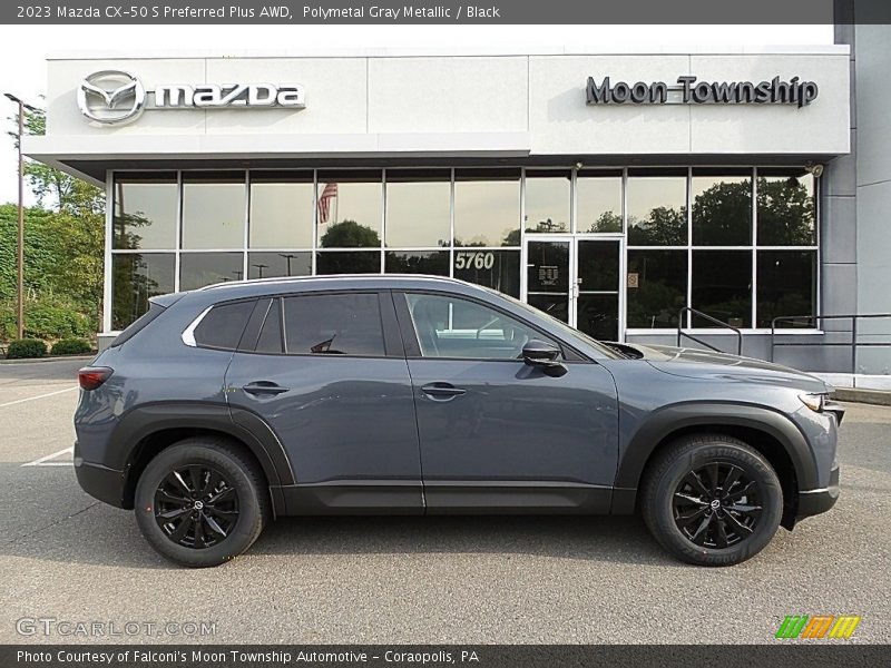 Polymetal Gray Metallic / Black 2023 Mazda CX-50 S Preferred Plus AWD