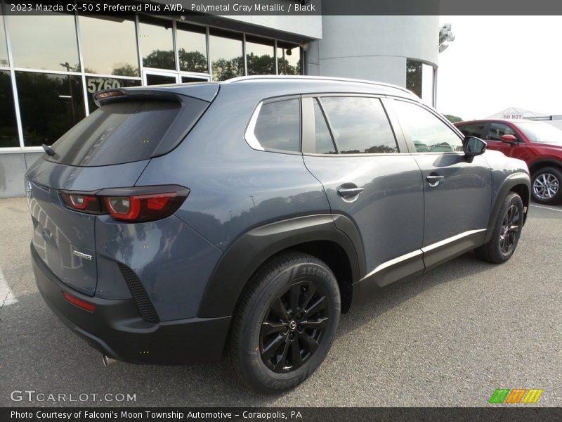 Polymetal Gray Metallic / Black 2023 Mazda CX-50 S Preferred Plus AWD