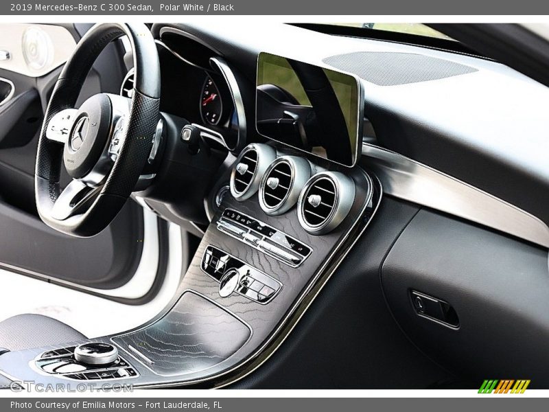 Controls of 2019 C 300 Sedan