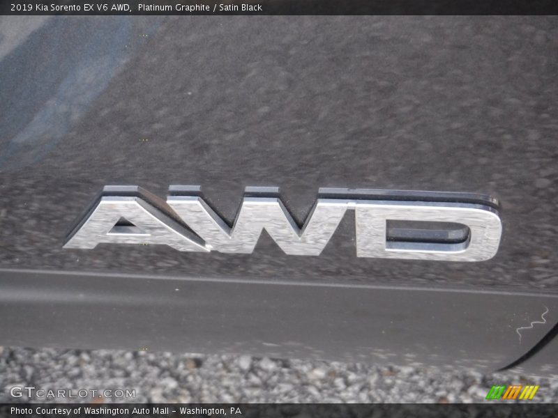 Platinum Graphite / Satin Black 2019 Kia Sorento EX V6 AWD