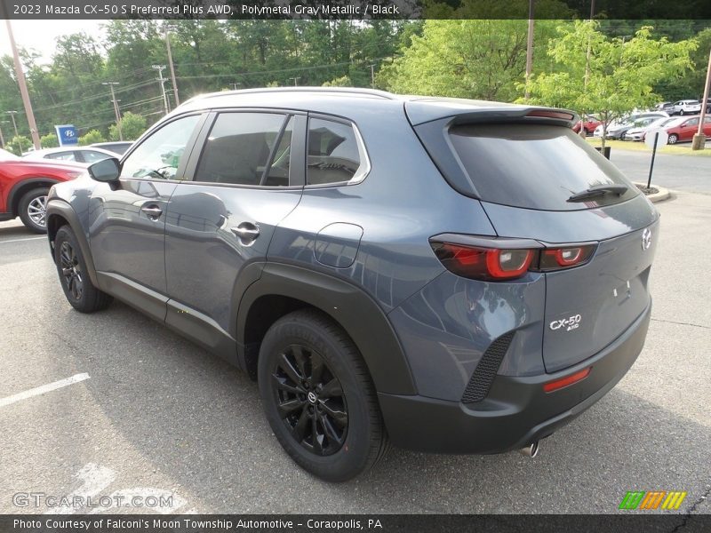 Polymetal Gray Metallic / Black 2023 Mazda CX-50 S Preferred Plus AWD