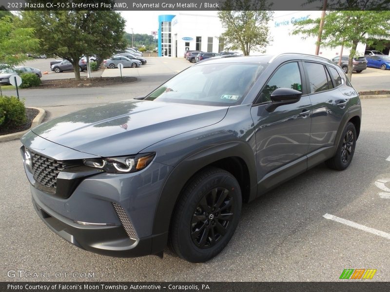 Polymetal Gray Metallic / Black 2023 Mazda CX-50 S Preferred Plus AWD