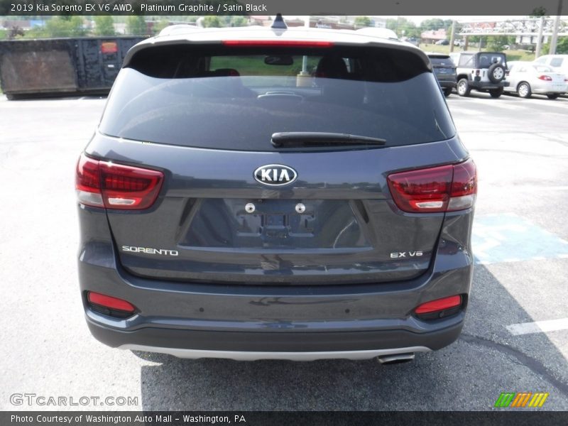 Platinum Graphite / Satin Black 2019 Kia Sorento EX V6 AWD