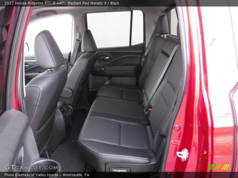 Rear Seat of 2022 Ridgeline RTL-E AWD