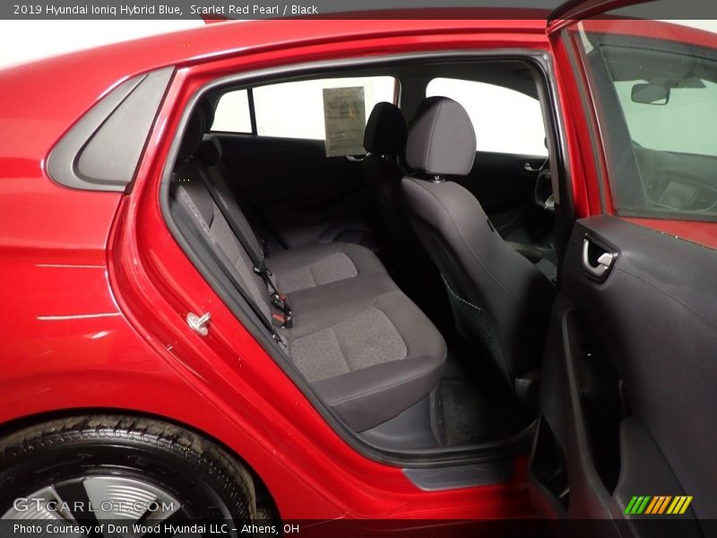 Scarlet Red Pearl / Black 2019 Hyundai Ioniq Hybrid Blue