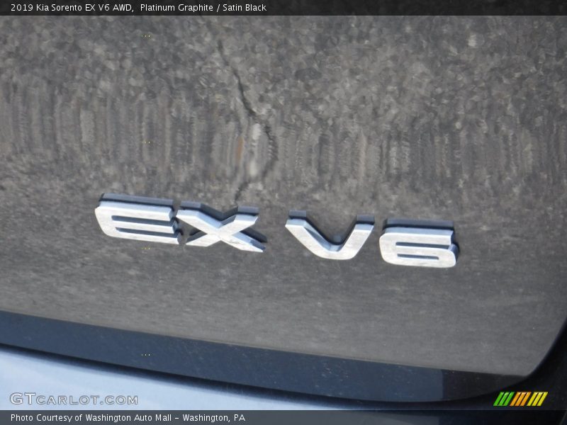 Platinum Graphite / Satin Black 2019 Kia Sorento EX V6 AWD