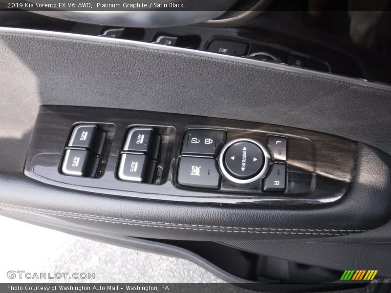 Controls of 2019 Sorento EX V6 AWD