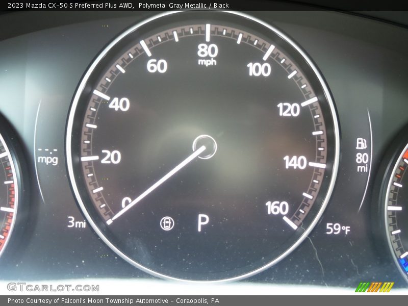 Polymetal Gray Metallic / Black 2023 Mazda CX-50 S Preferred Plus AWD