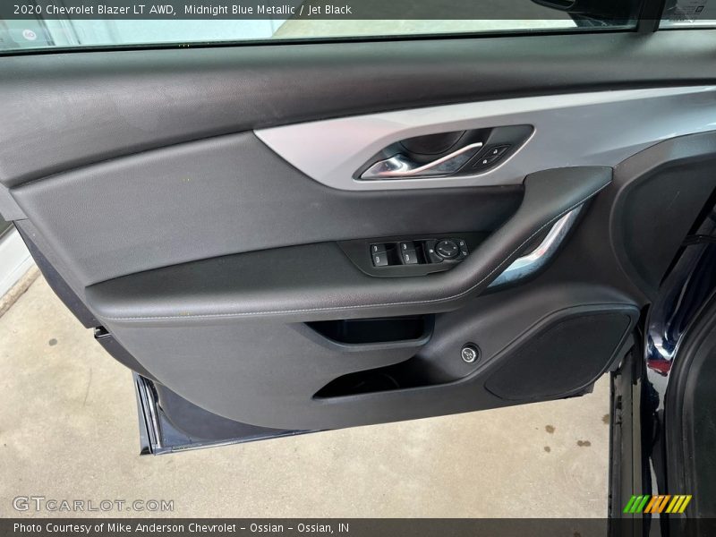 Midnight Blue Metallic / Jet Black 2020 Chevrolet Blazer LT AWD