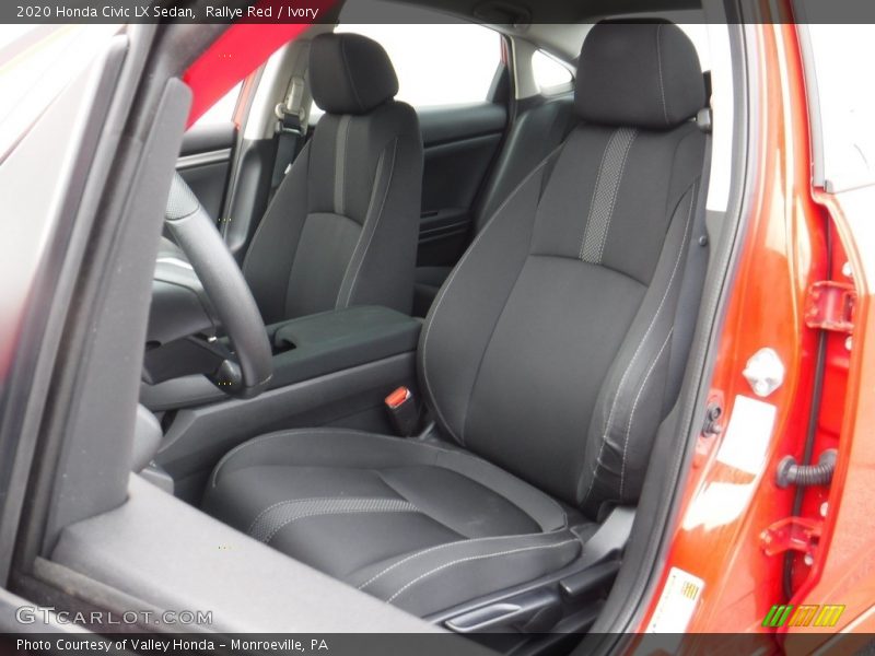 Rallye Red / Ivory 2020 Honda Civic LX Sedan