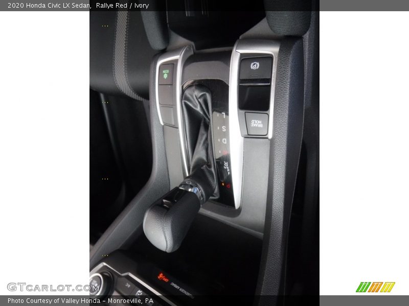Rallye Red / Ivory 2020 Honda Civic LX Sedan