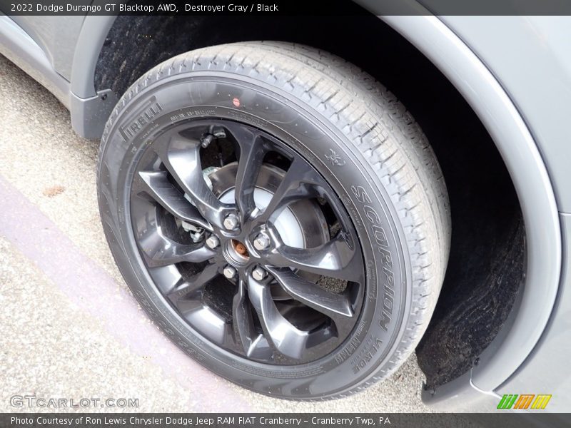 Destroyer Gray / Black 2022 Dodge Durango GT Blacktop AWD