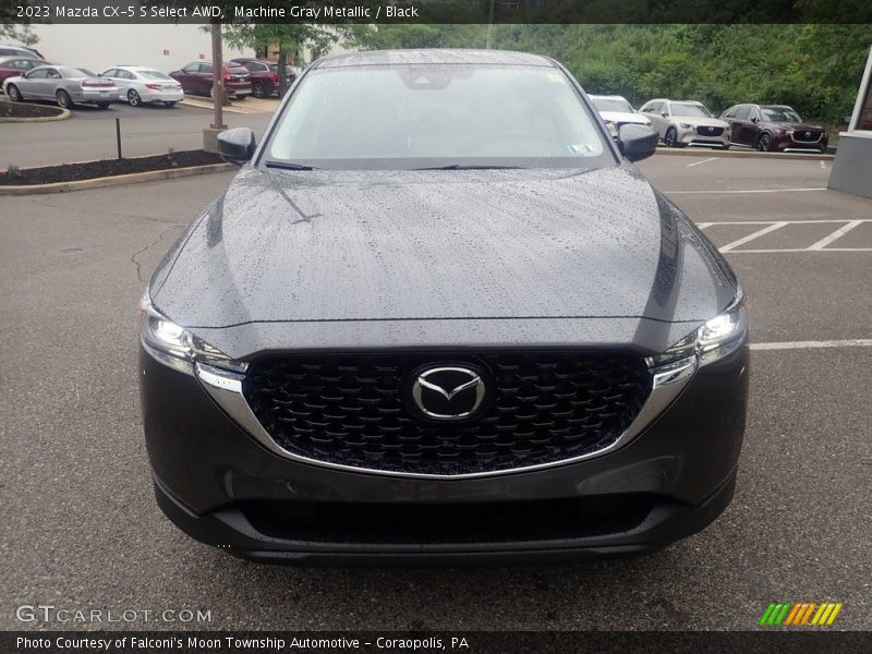 Machine Gray Metallic / Black 2023 Mazda CX-5 S Select AWD