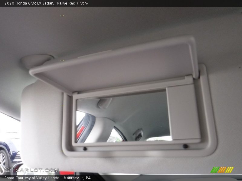 Rallye Red / Ivory 2020 Honda Civic LX Sedan