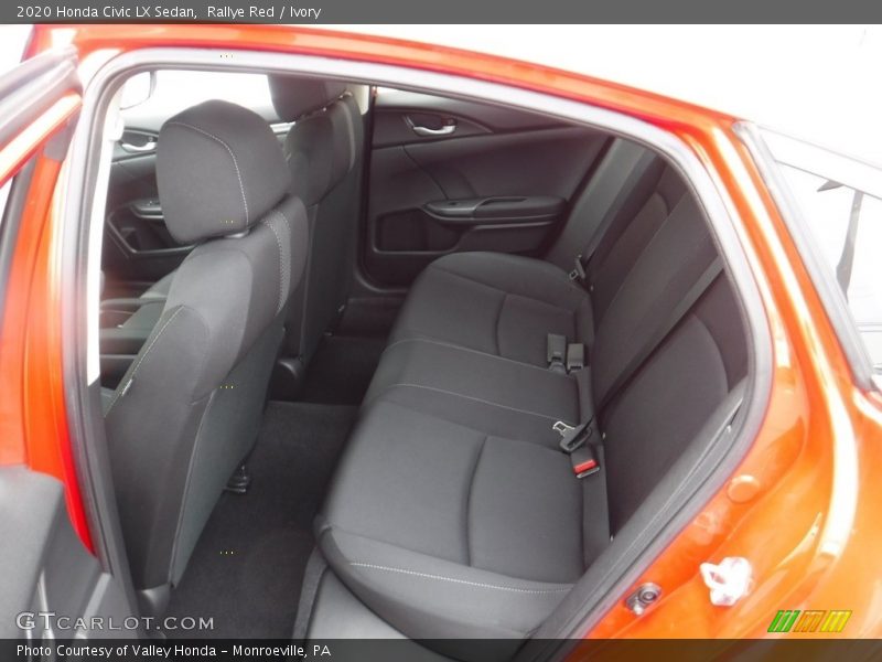 Rallye Red / Ivory 2020 Honda Civic LX Sedan