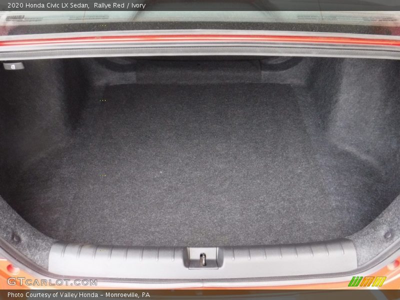 Rallye Red / Ivory 2020 Honda Civic LX Sedan