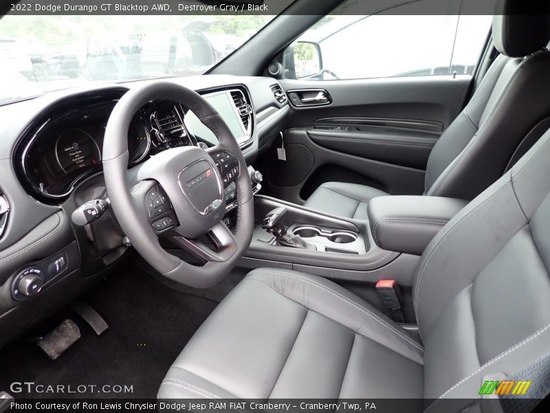 Destroyer Gray / Black 2022 Dodge Durango GT Blacktop AWD