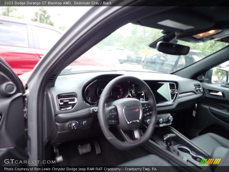 Destroyer Gray / Black 2022 Dodge Durango GT Blacktop AWD
