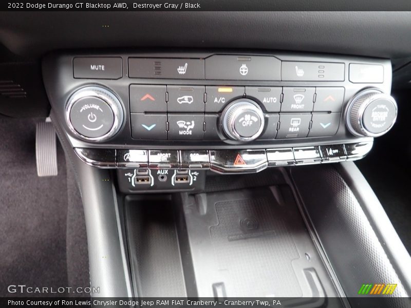 Destroyer Gray / Black 2022 Dodge Durango GT Blacktop AWD