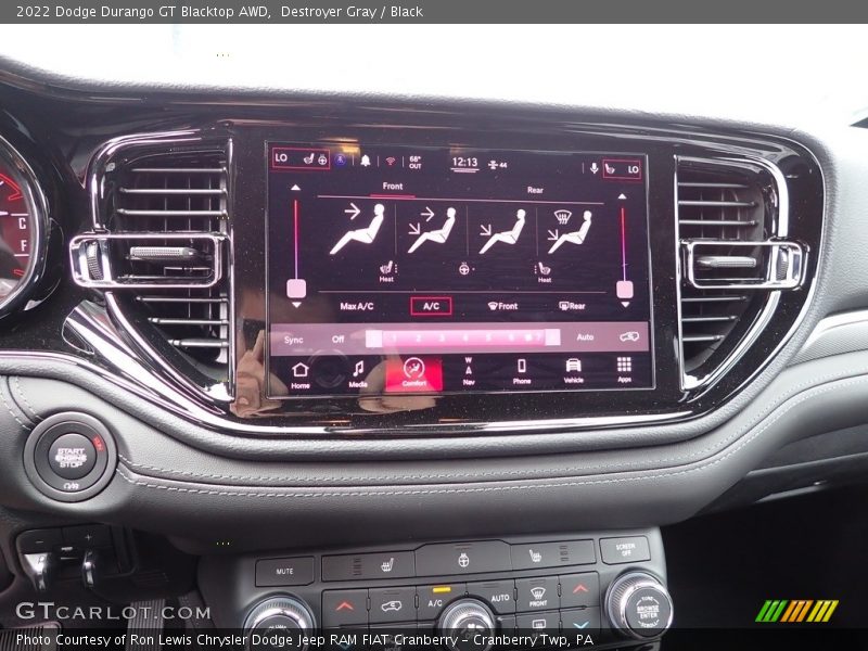 Destroyer Gray / Black 2022 Dodge Durango GT Blacktop AWD